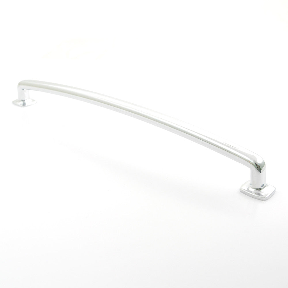 Rusticware 9904CH: 10" cc Arched Cabinet Pull - Polished Chrome