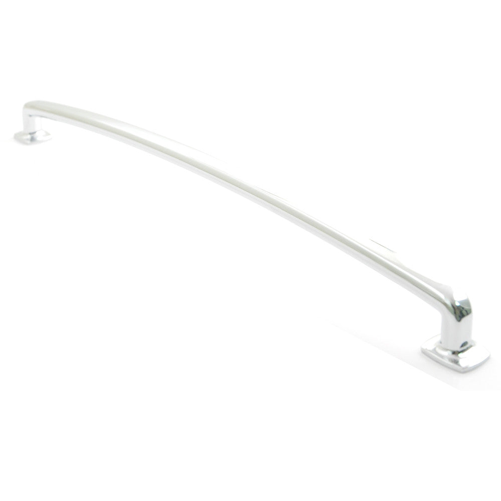 Rusticware 9905CH: 12" cc Arched Cabinet Pull - Polished Chrome