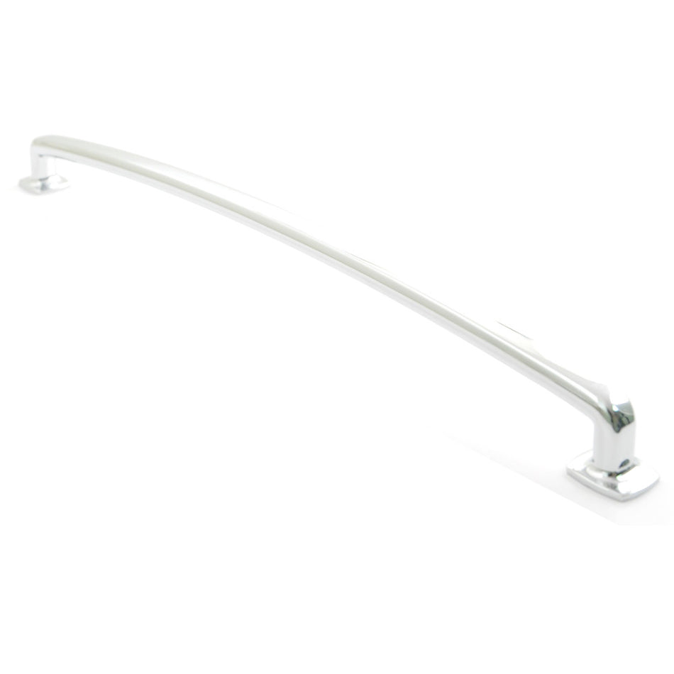 Rusticware 9905CH: 12" cc Arched Cabinet Pull - Polished Chrome
