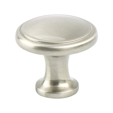 Berenson 9924-1BPN: 1-1/8" American Classics Cabinet Knob - Brushed Nickel