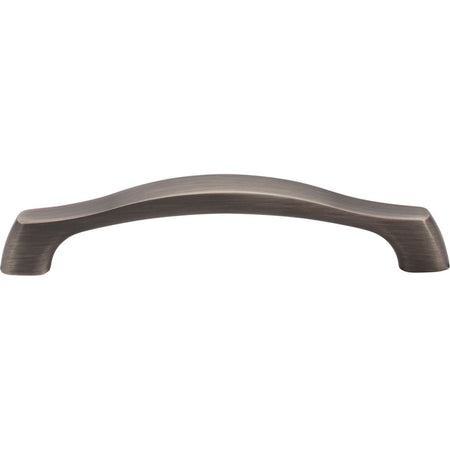 Elements 993-128BNBDL: 128 mm cc Aiden Arch Bar Cabinet Pull - Brushed Pewter