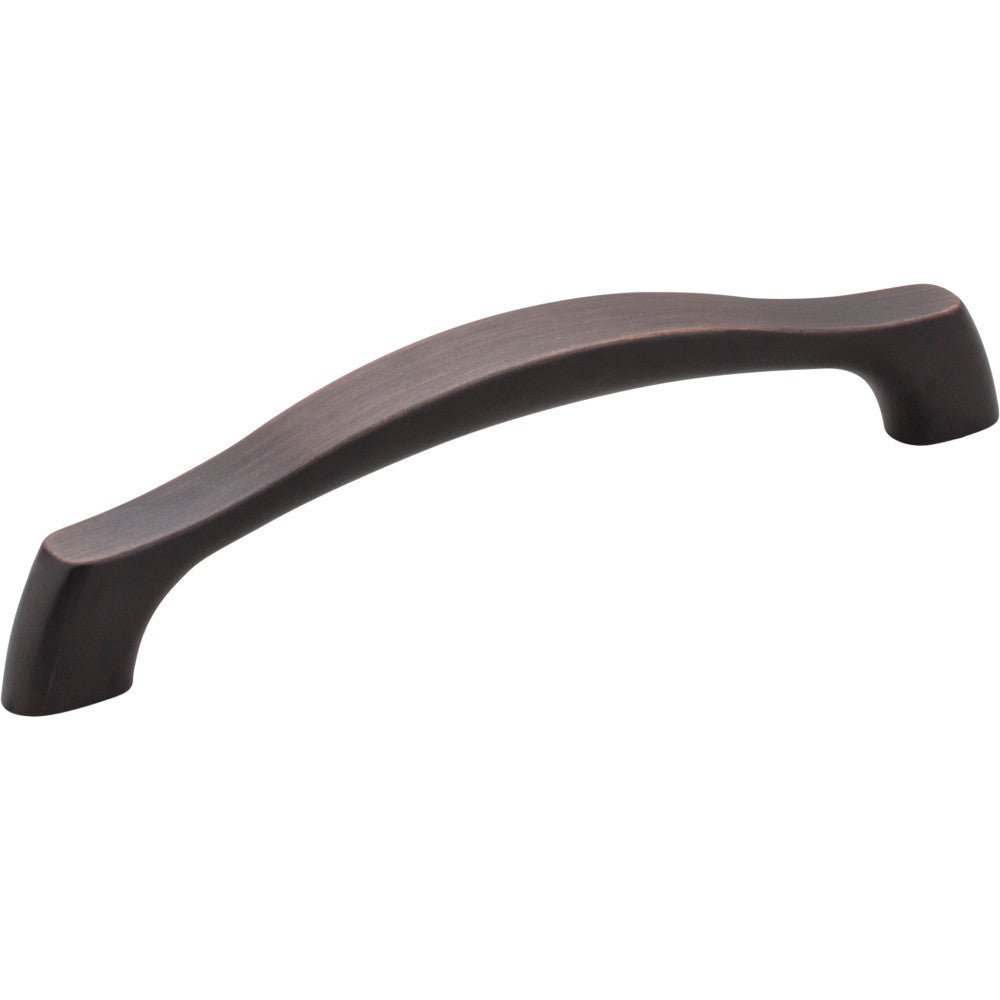 Elements 993-128DBAC: 128 mm cc Aiden Arch Bar Cabinet Pull - Brushed Oil Rubbed Bronze