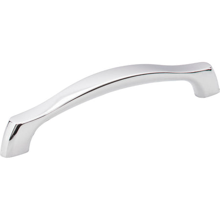 Elements 993-128PC: 128 mm cc Aiden Arch Bar Cabinet Pull - Polished Chrome