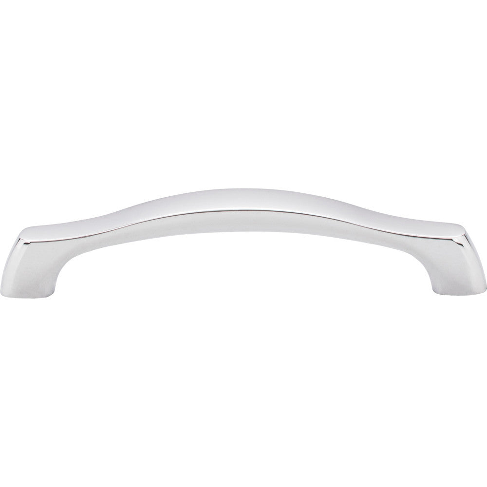 Elements 993-128PC: 128 mm cc Aiden Arch Bar Cabinet Pull - Polished Chrome
