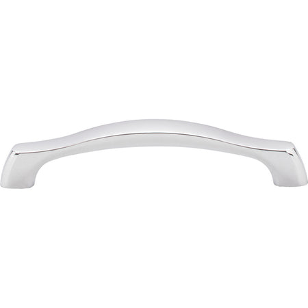 Elements 993-128PC: 128 mm cc Aiden Arch Bar Cabinet Pull - Polished Chrome