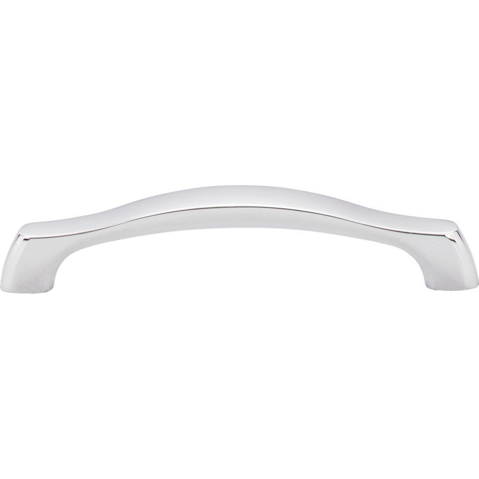Elements 993-128PC: 128 mm cc Aiden Arch Bar Cabinet Pull - Polished Chrome