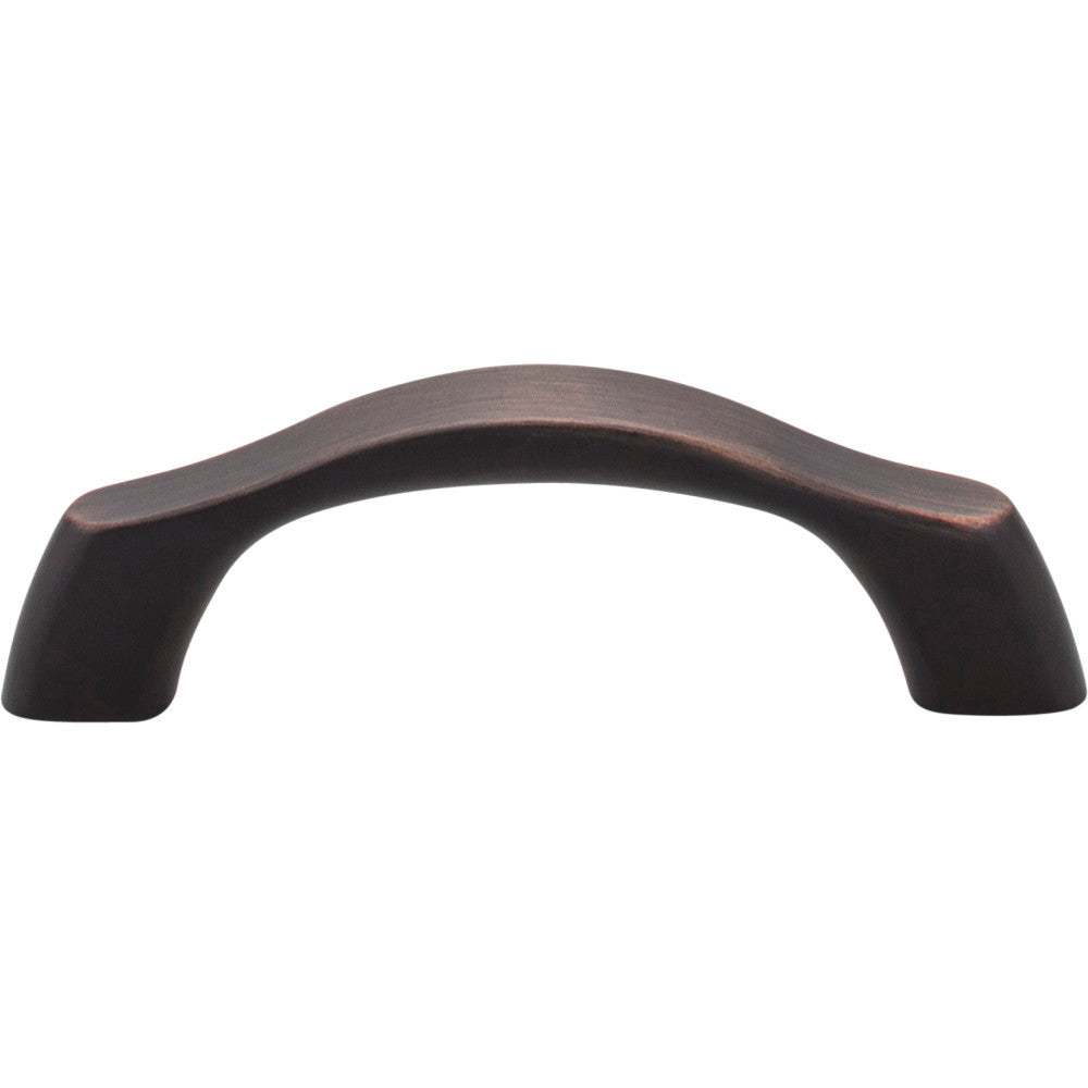 Elements 993-3DBAC: 3" cc Aiden Arch Bar Cabinet Pull - Brushed Oil Rubbed Bronze