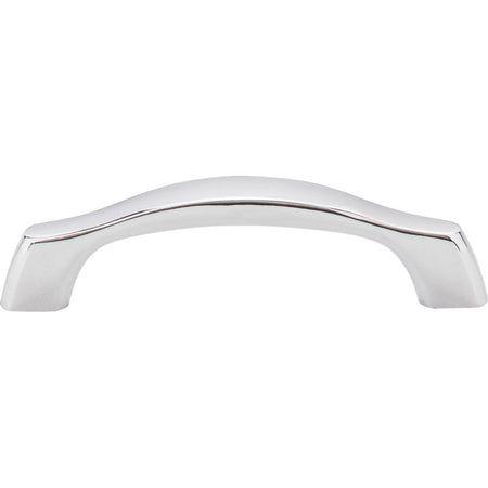 Elements 993-96PC: 96 mm cc Aiden Arch Bar Cabinet Pull - Polished Chrome