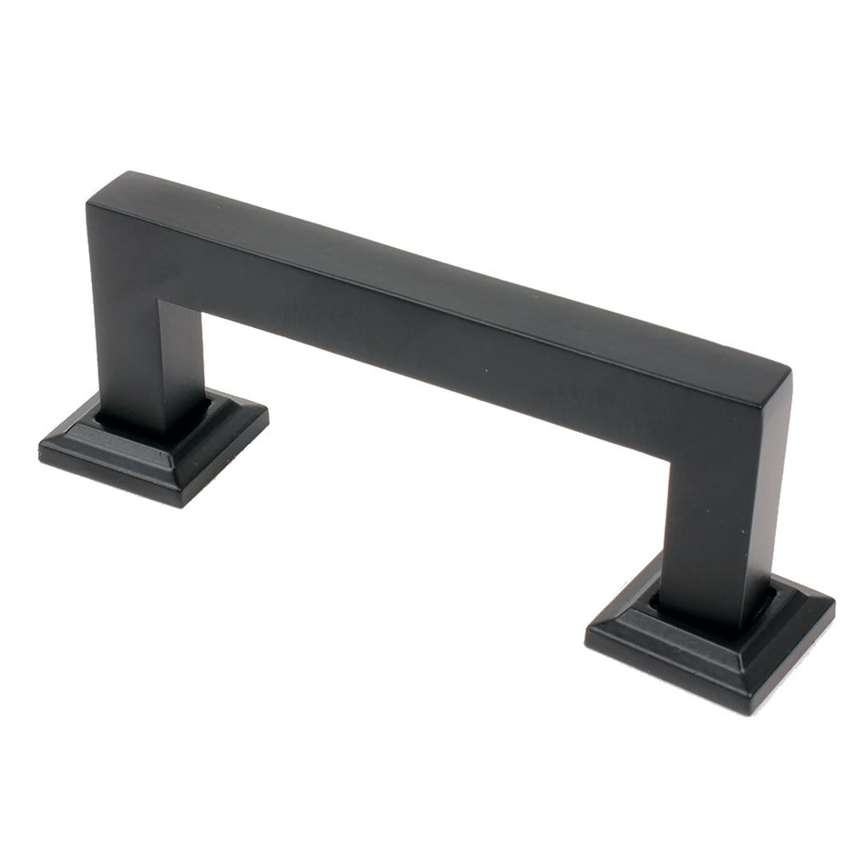 Rusticware 993BLK: 3" cc Modern Cabinet Pull - Black