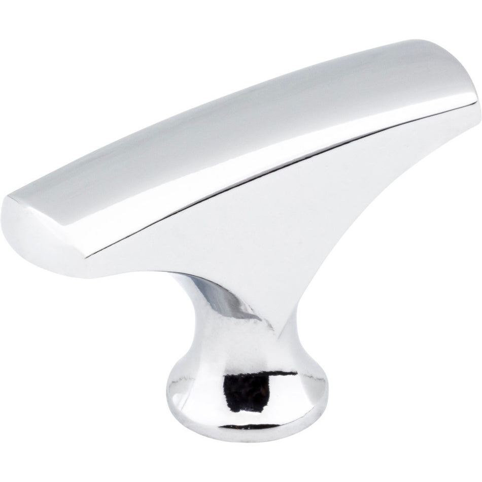 Elements 993PC: 1-5/8" Aiden T-Bar Cabinet Knob - Polished Chrome