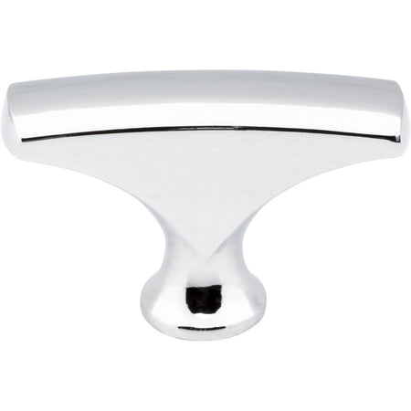 Elements 993PC: 1-5/8" Aiden T-Bar Cabinet Knob - Polished Chrome