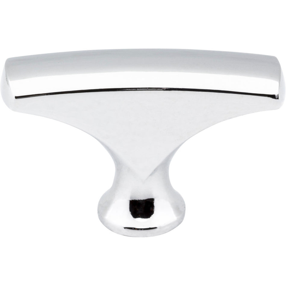 Elements 993PC: 1-5/8" Aiden T-Bar Cabinet Knob - Polished Chrome