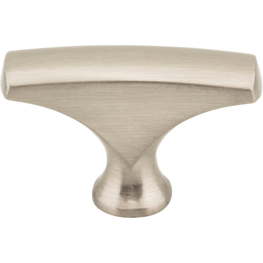 Elements 993SN: 1-5/8" Aiden T-Bar Cabinet Knob - Satin Nickel