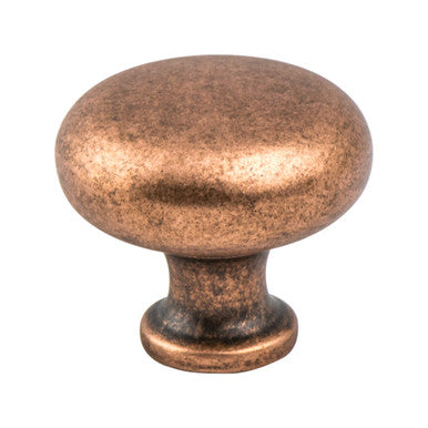 Berenson 9941-1WC: 1-3/16" American Classics Round Cabinet Knob - Weathered Copper