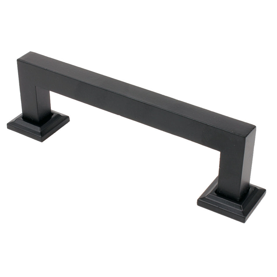 Rusticware 994BLK: 4" cc Modern Cabinet Pull - Black