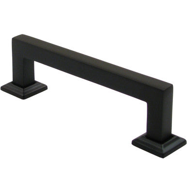 Rusticware 994ORB: 4" cc Modern Square Cabinet Pull - Oil Rubbed Bronze