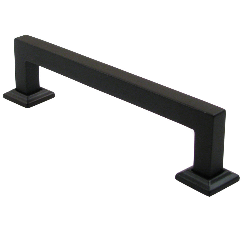 Rusticware 995ORB: 5" cc Modern Square Cabinet Pull - Oil Rubbed Bronze