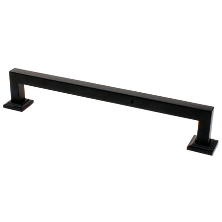 Rusticware 996BLK: 7" cc Modern Cabinet Pull - Black