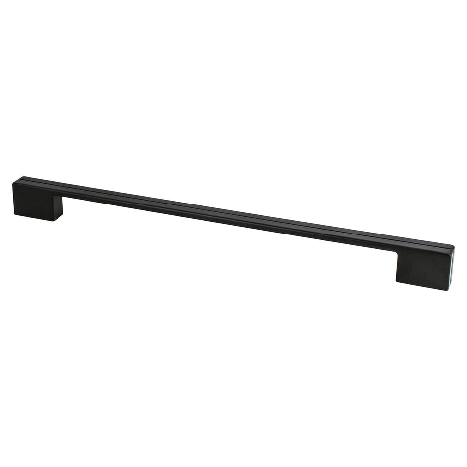 Berenson 9975-1055: 320mm cc Skyline Cabinet Pull - Matte Black