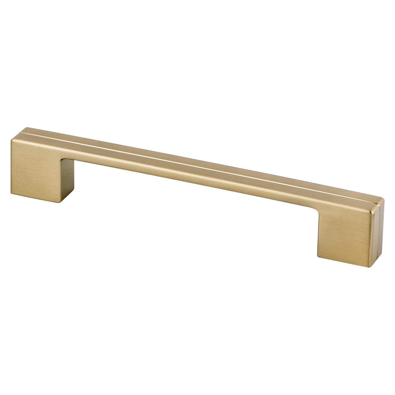 Berenson 9977-1MDB: 160mm cc Skyline Cabinet Pull - Modern Brushed Gold