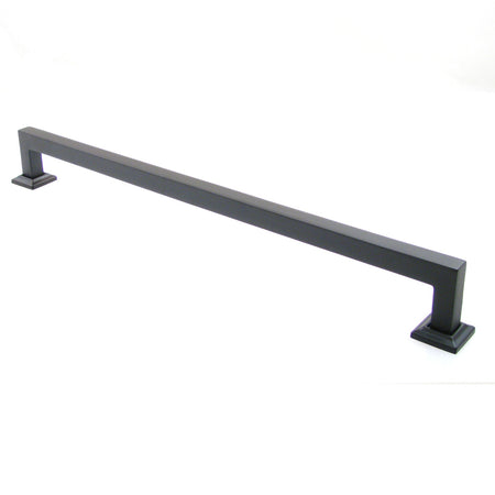 Rusticware 998ORB: 11" cc Modern Square Cabinet Pull - Oil Rubbed Bronze