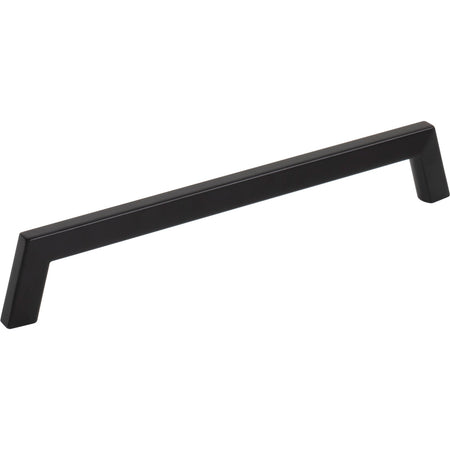 Jeffrey Alexander 566-192MB: 192mm cc Ivan Bar Cabinet Pull - Matte Black