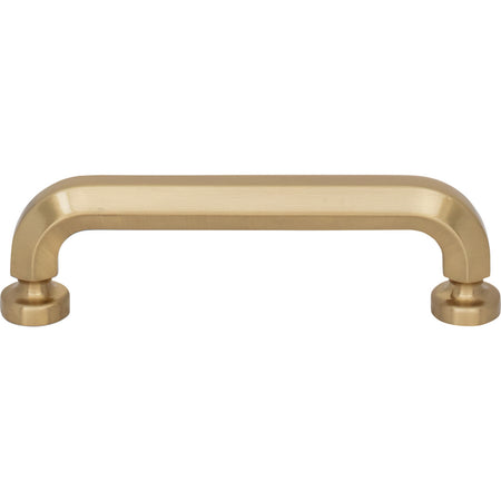 Top Knobs TK3321HB: 3-3/4" Stanmore D-Handle Cabinet Pull - Honey Bronze