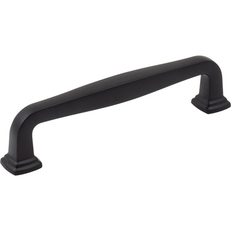Jeffrey Alexander 782-128MB: 128mm cc Fontana Bar Cabinet Pull - Matte Black