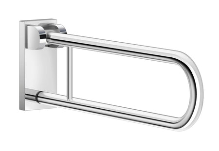 Smedbo FK840: Living Wall-Mount Hinged Grab Bar - Polished Chrome