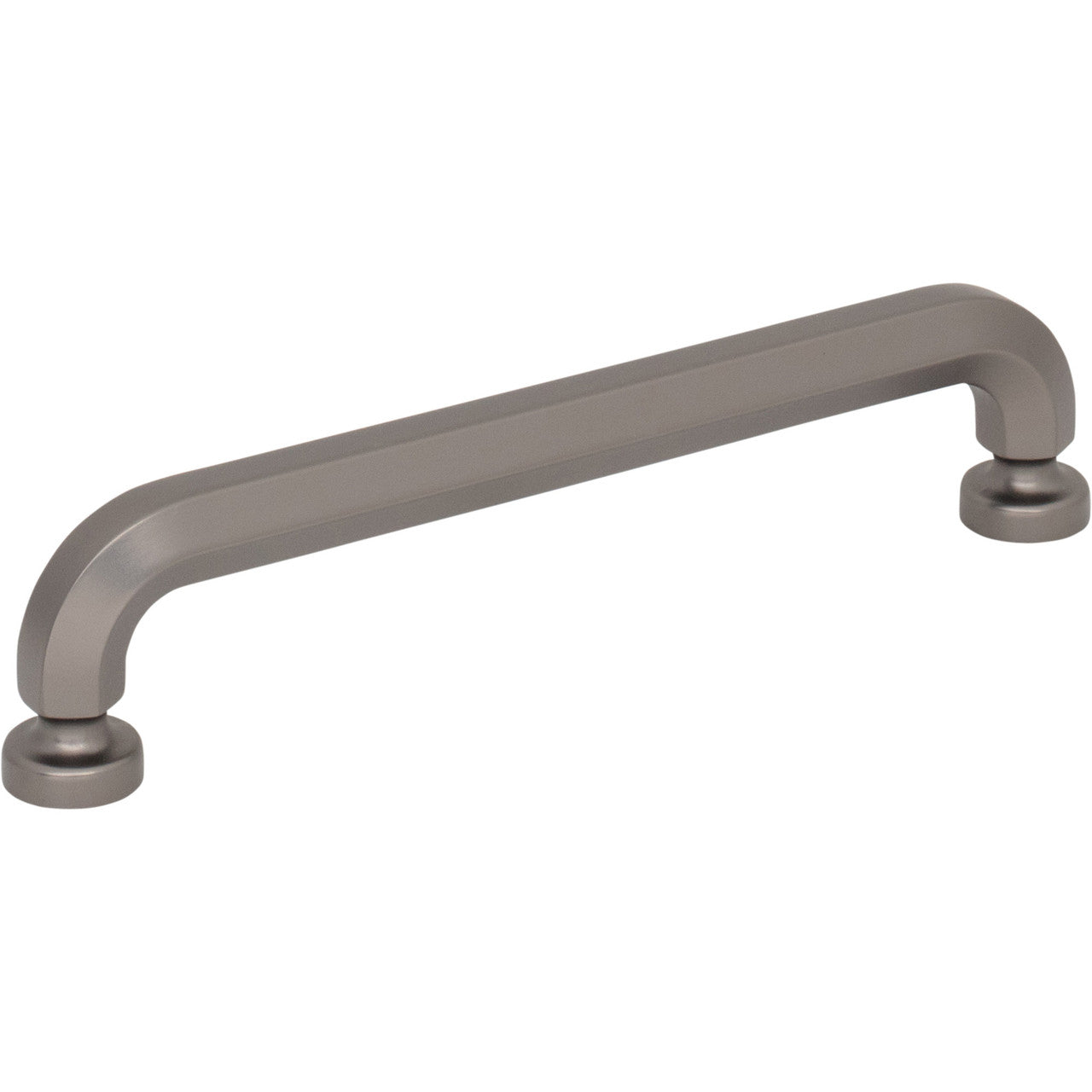 Top Knobs TK3322AG: 5-1/16" Stanmore D-Handle Cabinet Pull - Ash Gray
