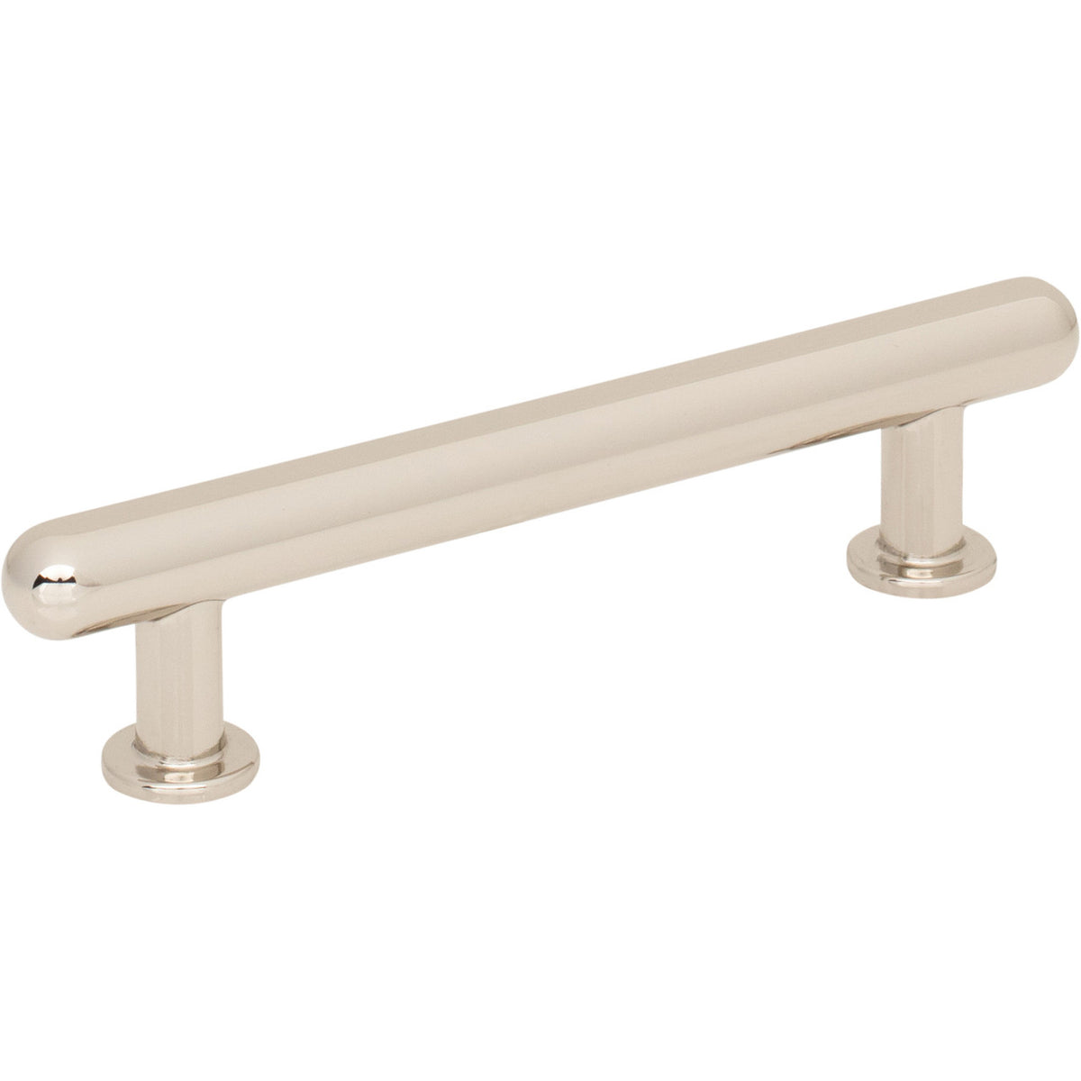 Top Knobs TK3331PN: 3-3/4" Lambert Bar Cabinet Pull - Polished Nickel