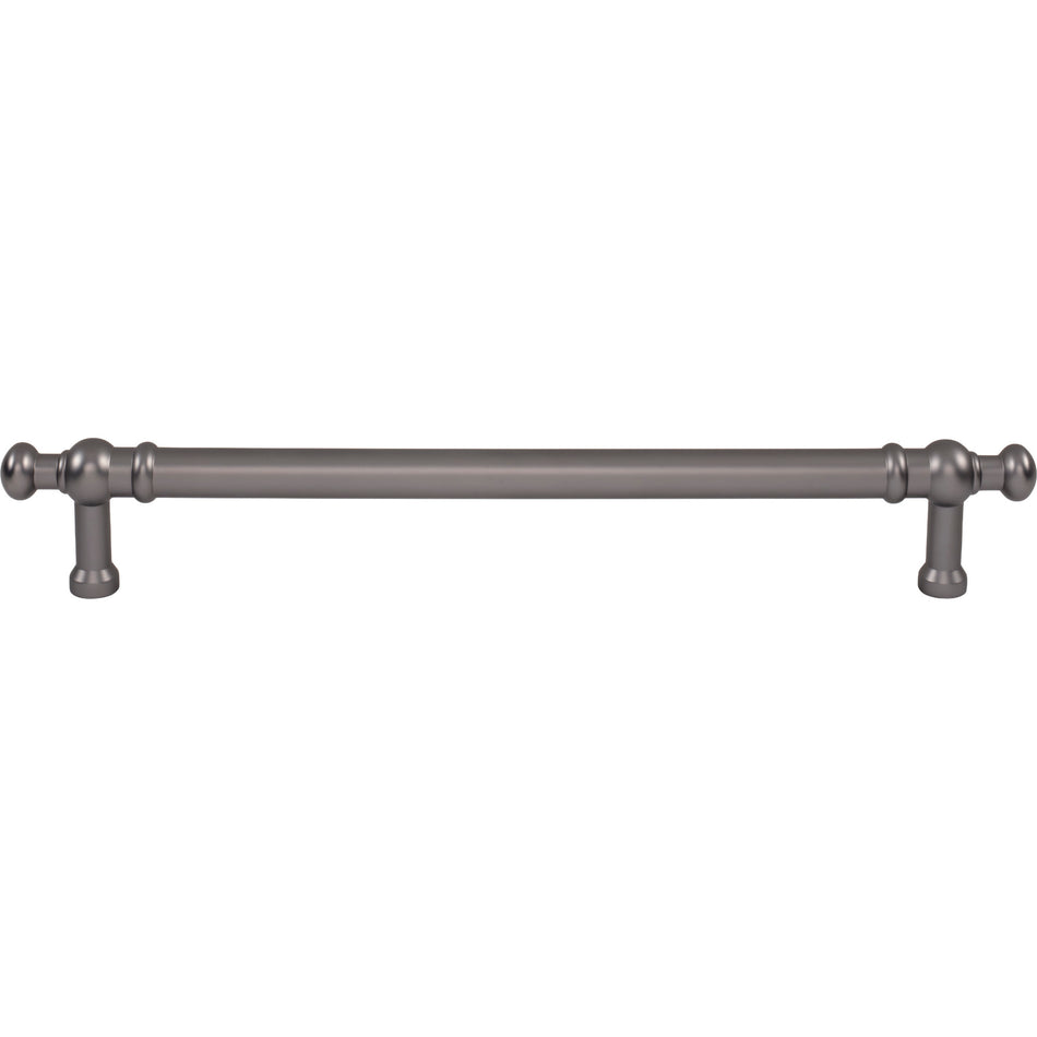 Top Knobs TK3308AG: 18" cc Wetherby Appliance Pull - Ash Gray