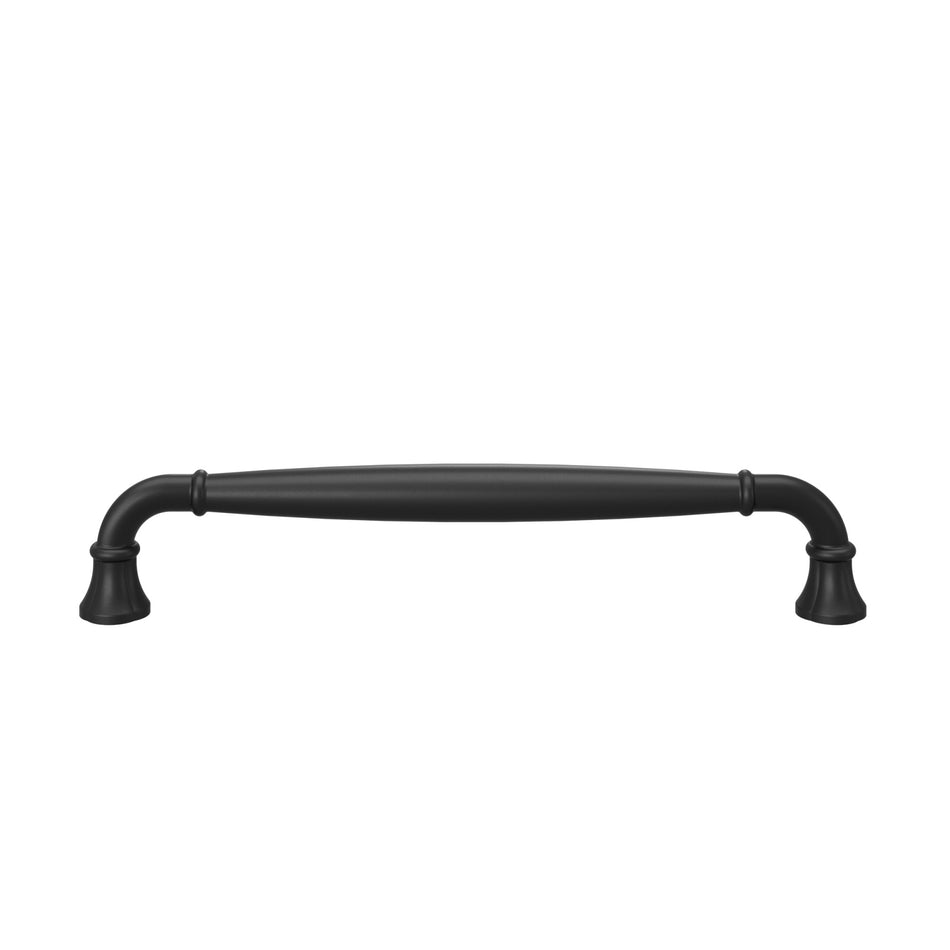 Atlas A6014-BL: 6-5/16" cc Lanehurst Cabinet Pull - Matte Black