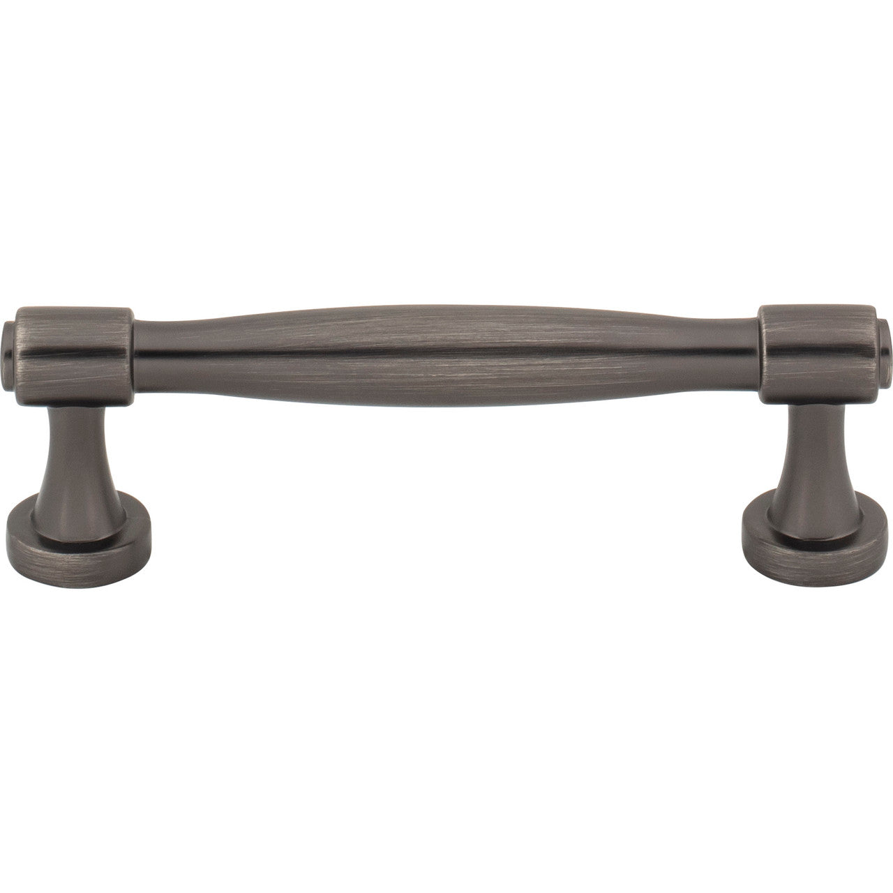 Jeffrey Alexander 132-96BNBDL: 96mm cc Jules Bar Cabinet Pull - Brushed Pewter