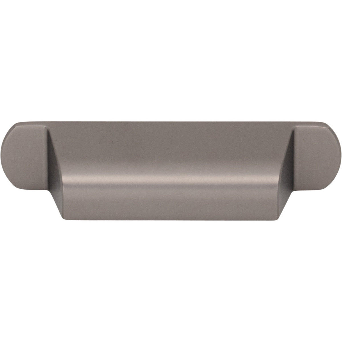 Top Knobs TK3360AG: 2-3/4" Cressing Cup Cabinet Pull - Ash Gray