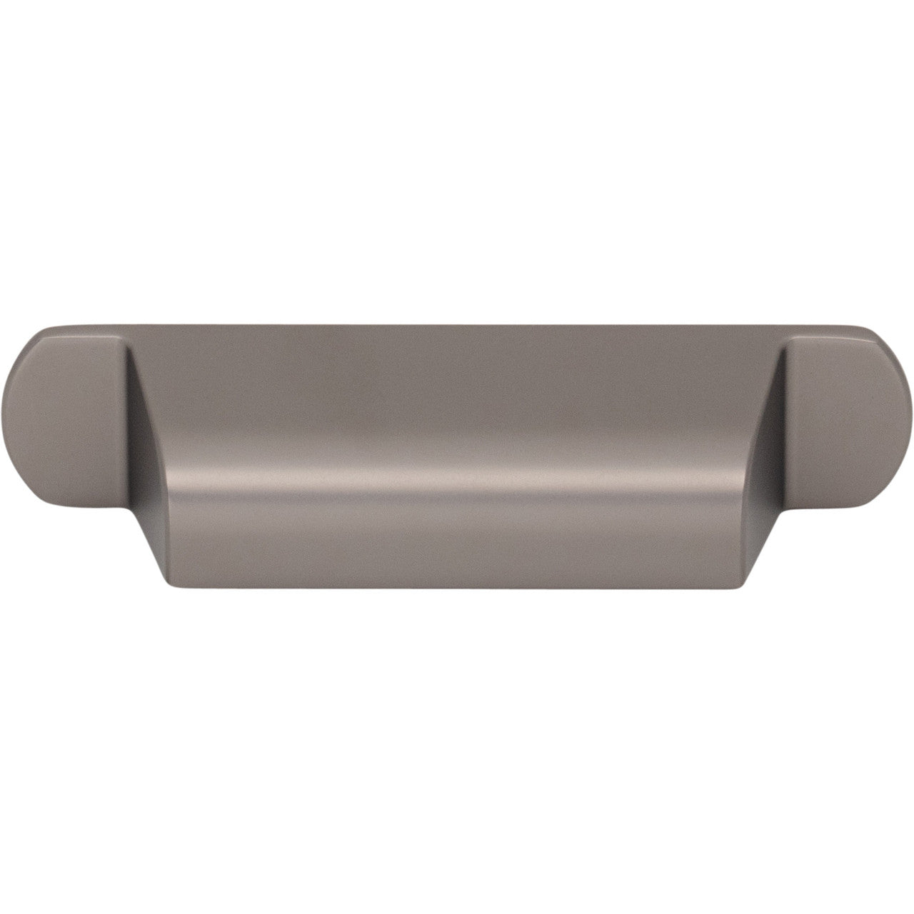 Top Knobs TK3360AG: 2-3/4" Cressing Cup Cabinet Pull - Ash Gray