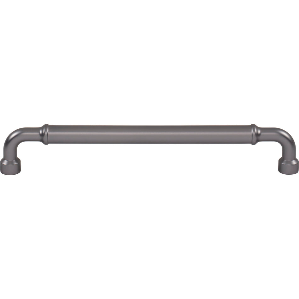 Top Knobs TK3416AG: 7-9/16" cc Lavington Cabinet Pull - Ash Gray