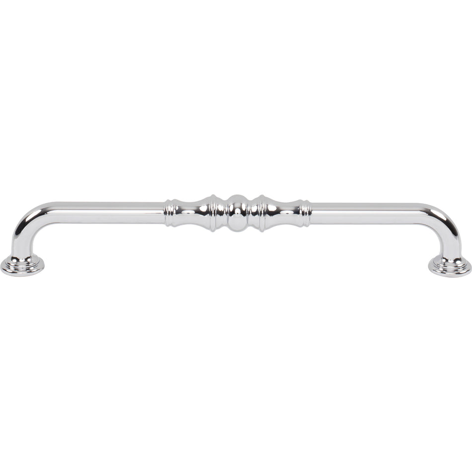 Top Knobs TK3435PC: 8-13/16" cc Bayridge Cabinet Pull - Polished Chrome