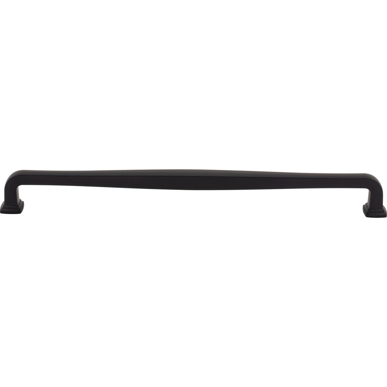 Jeffrey Alexander 782-305MB: 305mm cc Fontana Bar Cabinet Pull - Matte Black
