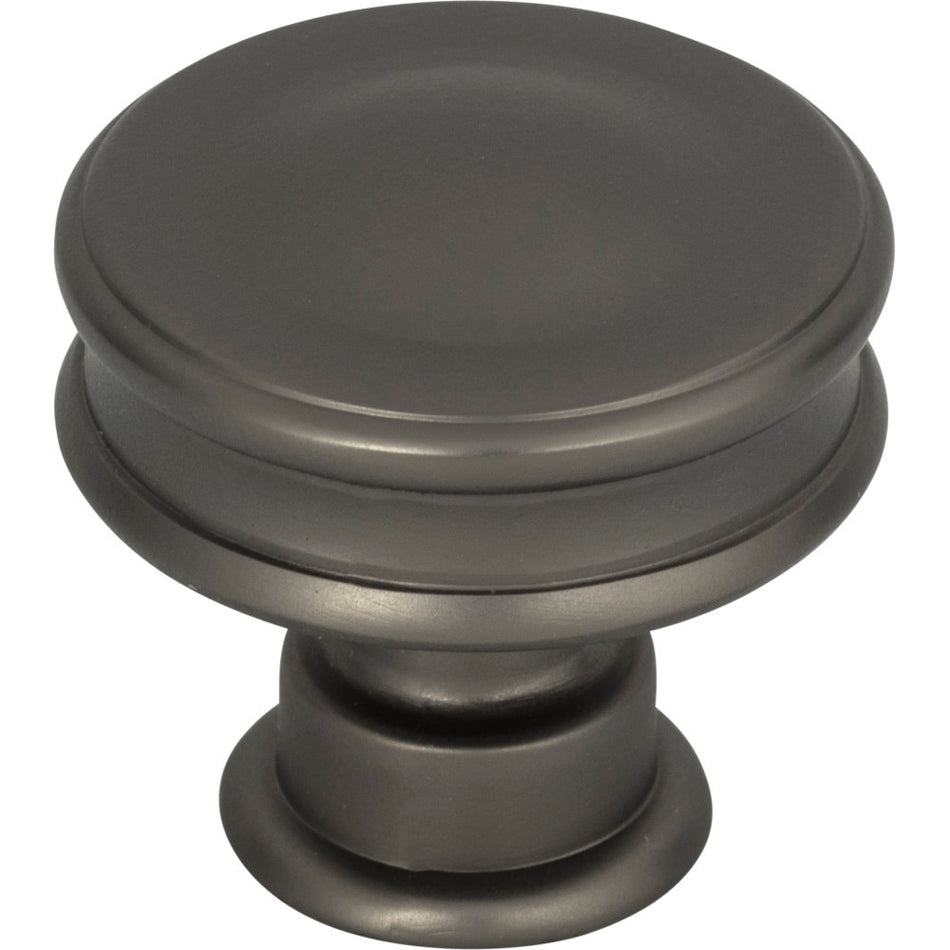 Atlas A100-SL: 1-1/4" Oskar Cabinet Knob - Slate