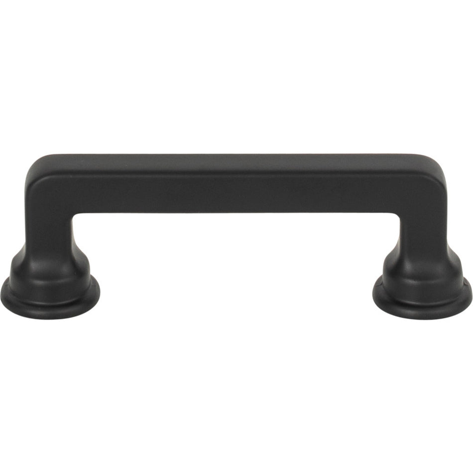Atlas A101-BL: 3" cc Oskar Cabinet Pull - Matte Black