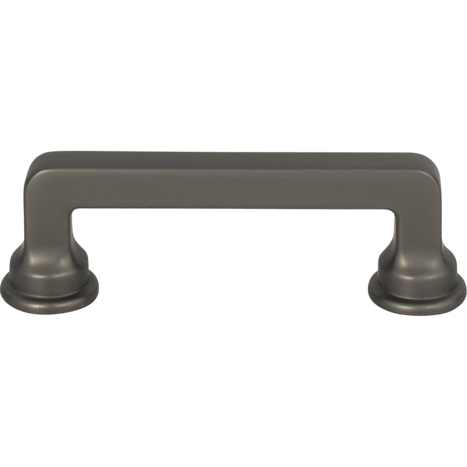 Atlas A101-SL: 3" cc Oskar Cabinet Pull - Slate