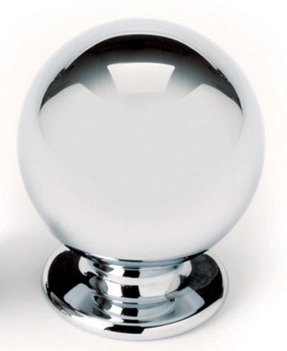 Alno A1030-PN: 5/8" Spherical Cabinet Knob - Polished Nickel