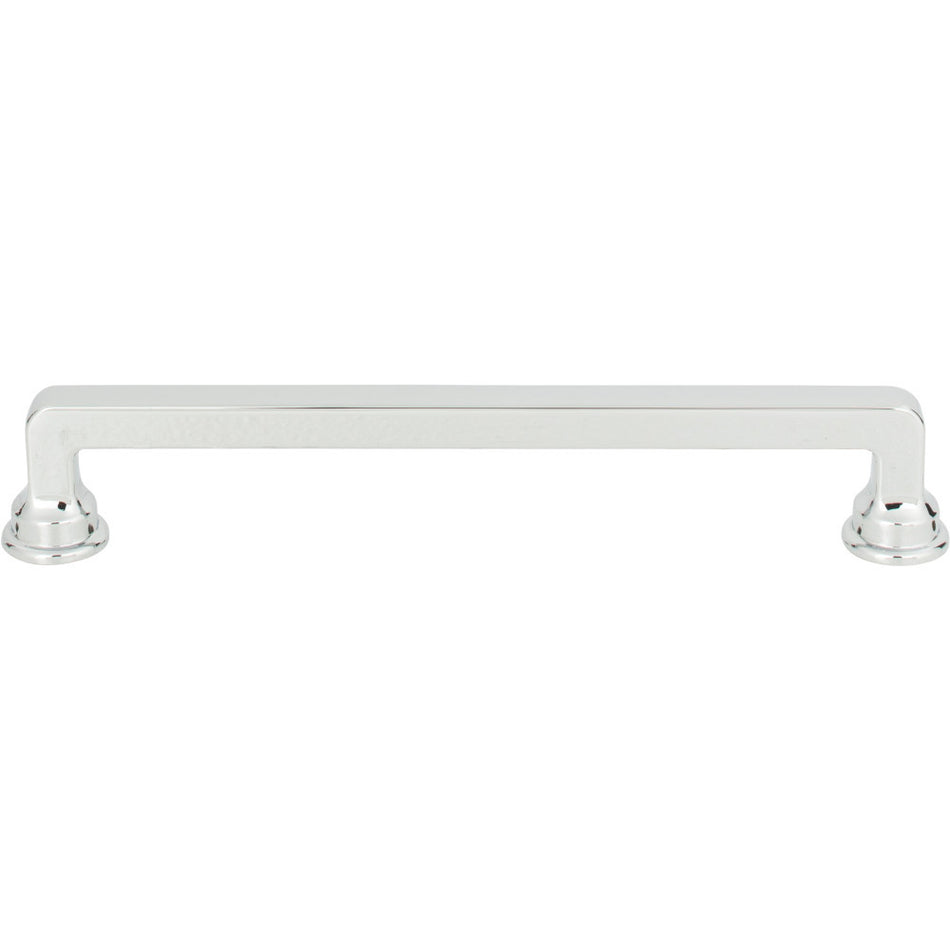 Atlas A104-CH: 6-5/16" cc Oskar Cabinet Pull - Polished Chrome