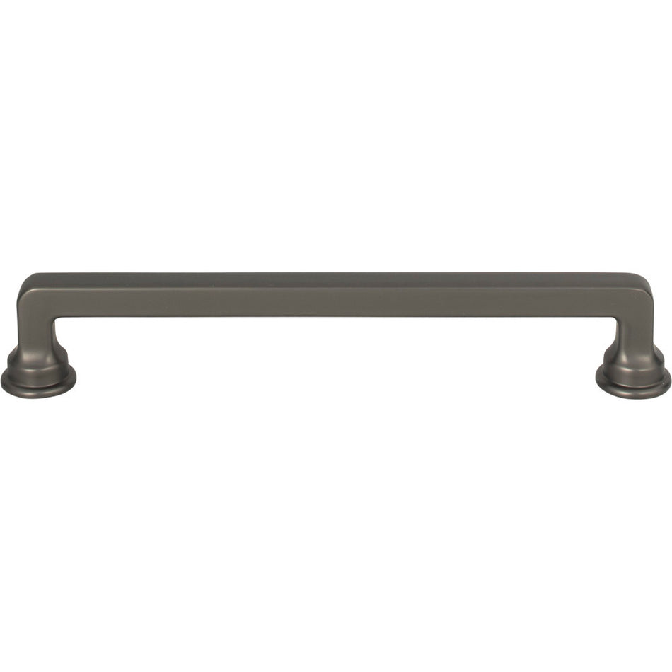 Atlas A104-SL: 6-5/16" cc Oskar Cabinet Pull - Slate