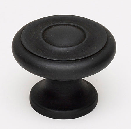 Alno A1049-BRZ: 1-1/4" Traditional Round Cabinet Knob - Bronze