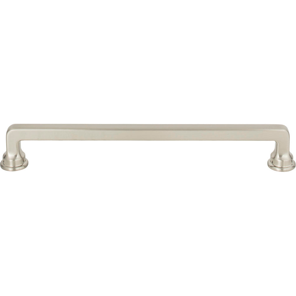 Atlas A105-BRN: 7-9/16" cc Oskar Cabinet Pull - Brushed Nickel