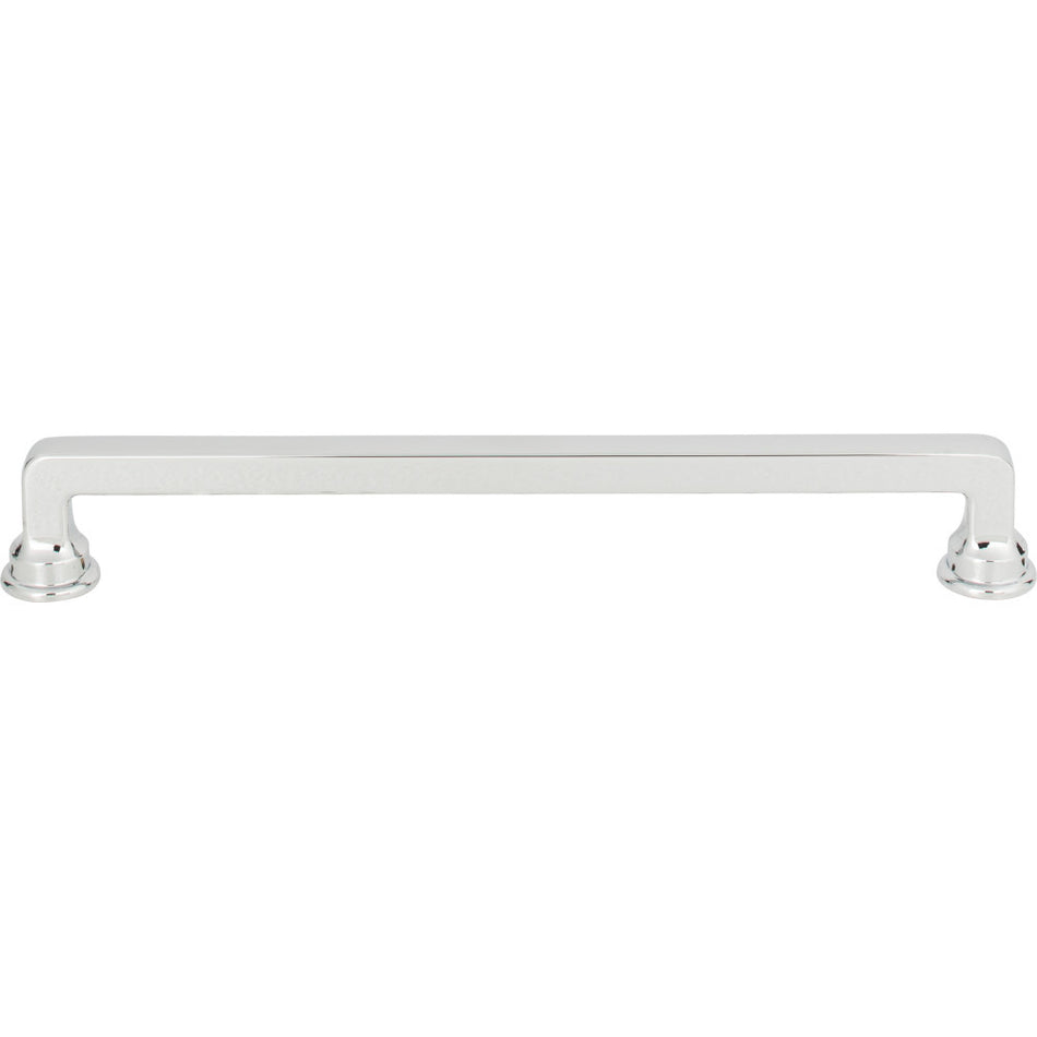 Atlas A105-CH: 7-9/16" cc Oskar Cabinet Pull - Polished Chrome
