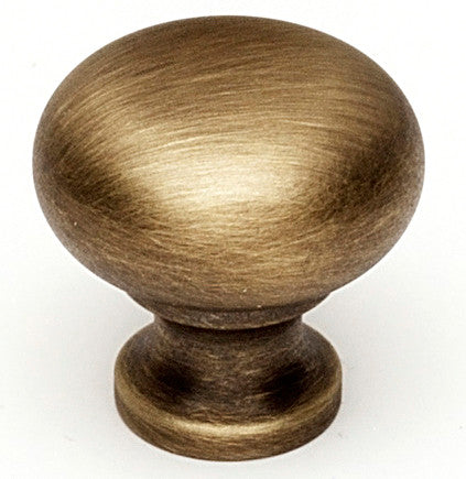Alno A1066-AEM: 3/4" Traditional Round Cabinet Knob - Antique English Matte