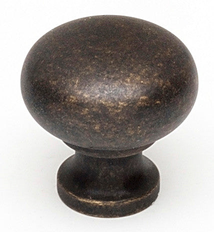 Alno A1066-BARC: 3/4" Traditional Round Cabinet Knob - Barcelona